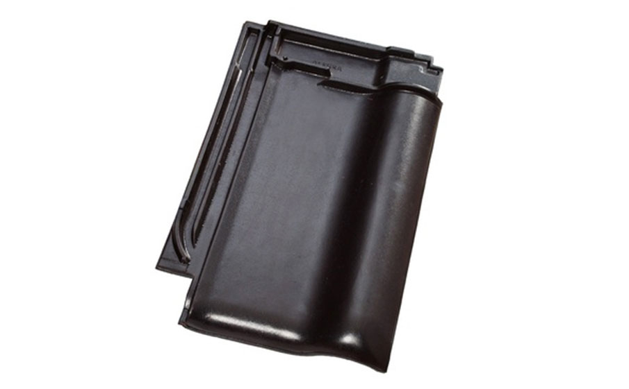 Керамическая черепица рядовая Koramic Alegra 10 Noble Anthracite