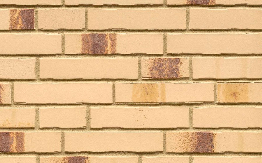Фасадная плитка ручной формовки Feldhaus Klinker R970 Vario bacco crema maron, 240*71*14 мм