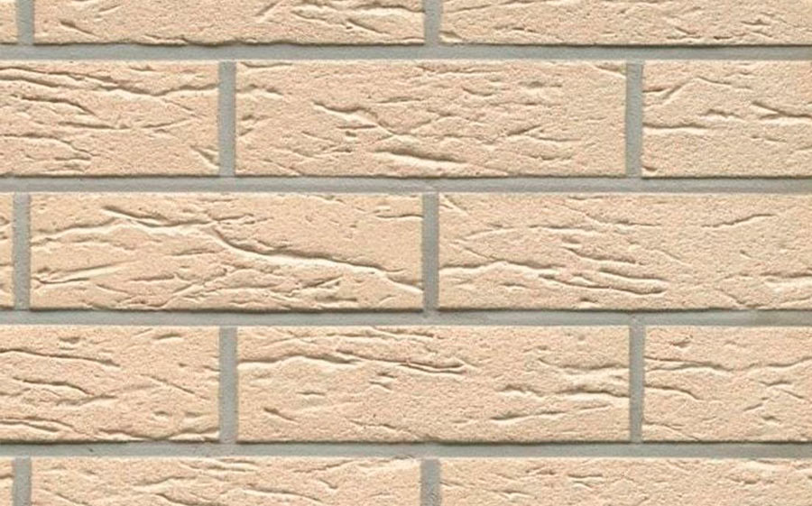 Клинкерная фасадная плитка Feldhaus Klinker R116 Classic perla mana, 240*52*9 мм