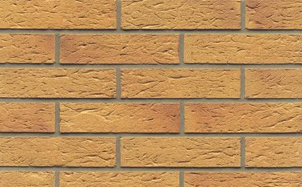 Кирпич клинкерный пустотелый Muhr 02 Gelb Bunt рустик, 240*90*52 мм