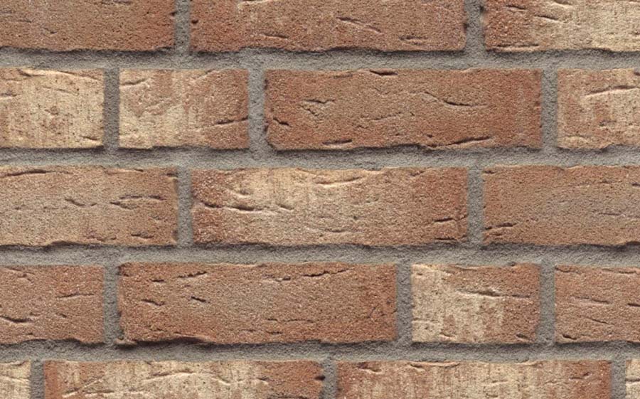 Фасадная плитка ручной формовки Feldhaus Klinker R677 Sintra brizzo blanca, 215*65*14мм