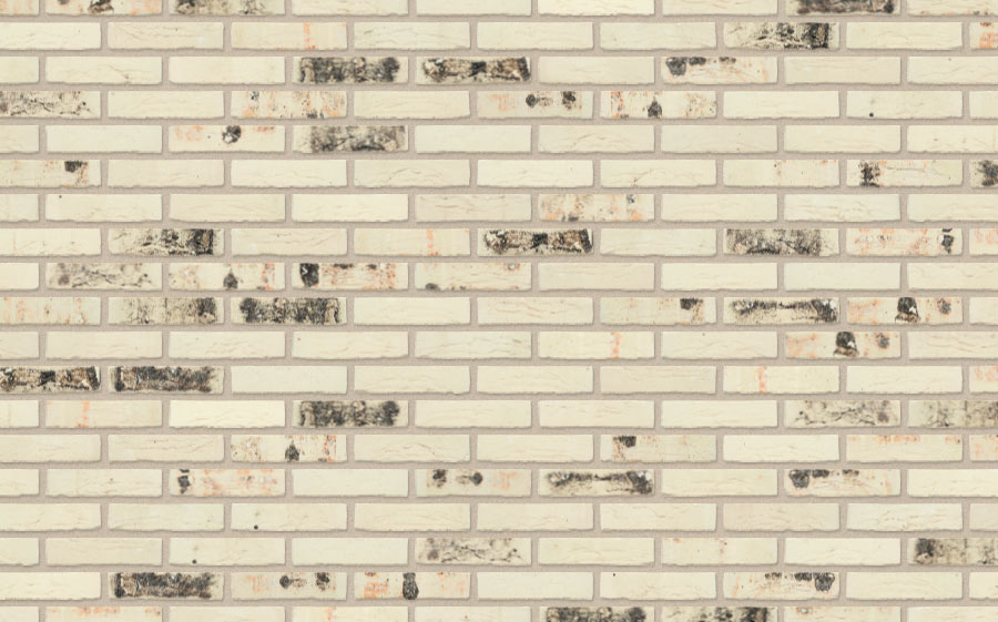 Кирпич керамический полнотелый Nelissen Rodruza Wit Sintered рельефный, 215х100х65 мм