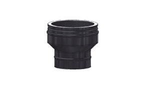 Переходник SCHIEDEL PERMETER 25-PERMETER 50 черный, D 130/130 мм