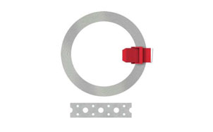 Металлическая перфорированная лента ЛС1, 12*0,7*30000 мм