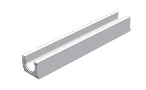 Лоток универсальный Gidrolica BGU DN100 №5 кл. С250, 1000*160*152/157 мм