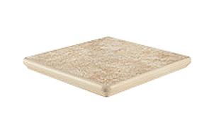 Клинкерная угловая ступень Interbau Nature Art Sahara beige, 320*320*9,5 мм