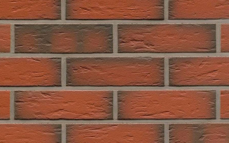 Фасадная плитка ручной формовки Feldhaus Klinker R343 Classic ardor senso, 240*71*14 мм
