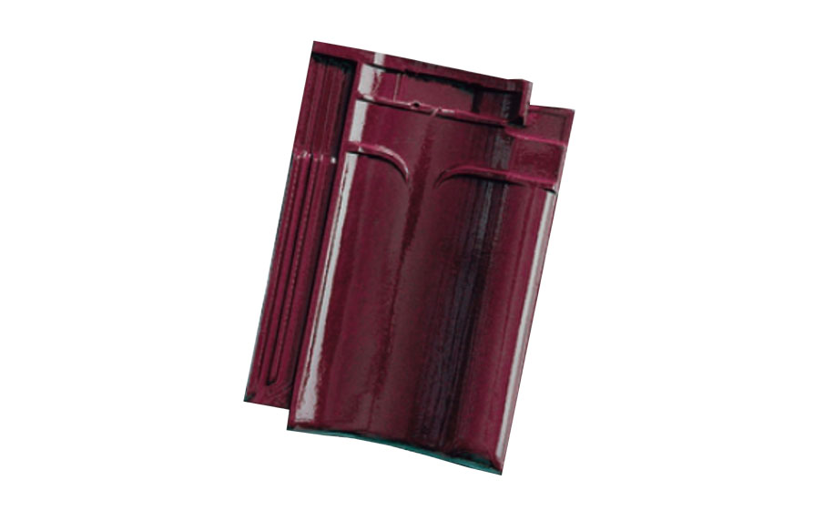 Керамическая черепица рядовая Koramic VHV Wine Red Glazed