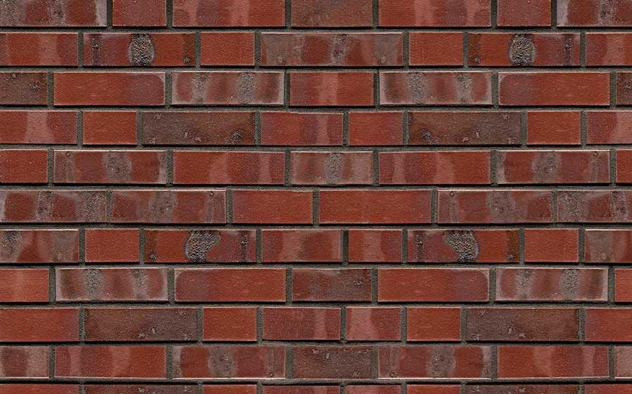 Кирпич клинкерный пустотелый ABC 0104 Brandenburg rot-bunt гладкий, 240*115*71 мм