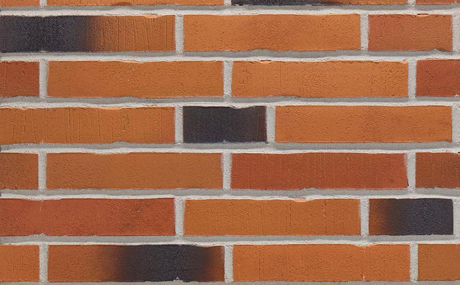 Клинкерная фасадная плитка Stroher Handstrich 391 ockererz шероховатая, 240*52*14 мм