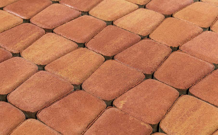 Плитка тротуарная BRAER Классико круговая Color Mix тип 10, 73*110*115*60 мм