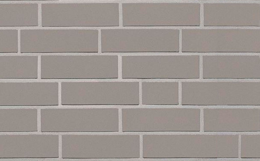 Кирпич клинкерный пустотелый Roben Faro grau-nuanciert гладкий, 190*90*90 мм