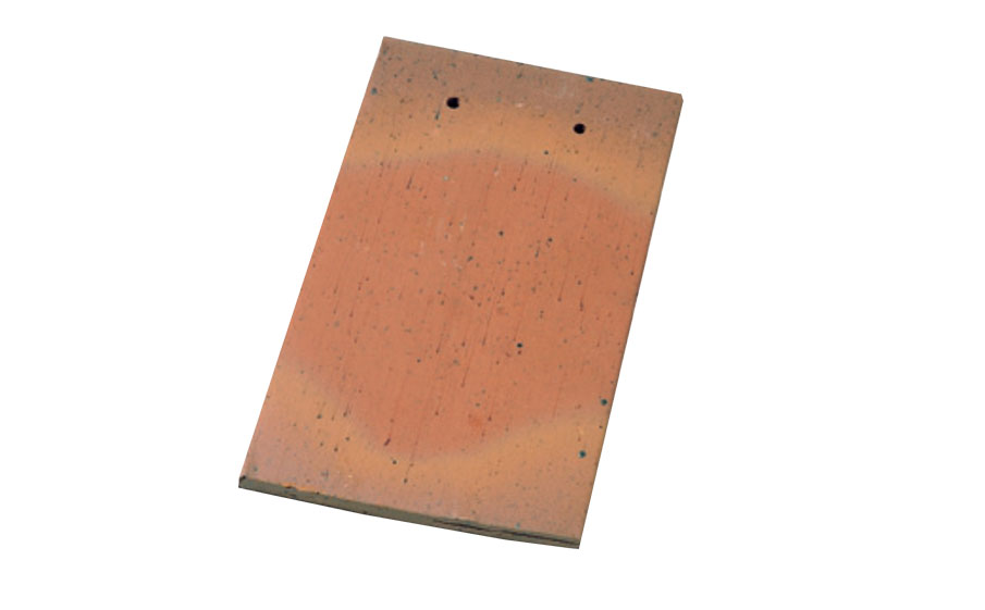 Керамическая черепица рядовая (прямой срез) Koramic Potigny Plain Tile 14x24 Cream Flamed Antique