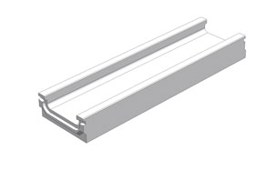 Лоток мелкосидящий Gidrolica BGF DN100 кл. С250, 500*140*60 мм