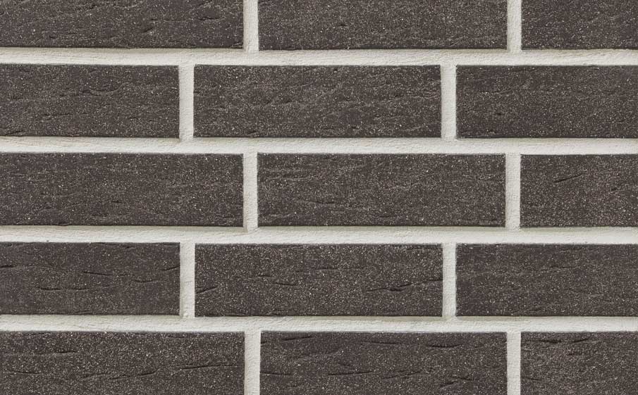 Клинкерная фасадная плитка Stroher Keraprotect 430 den haag рельефная NF11, 240*71*11 мм