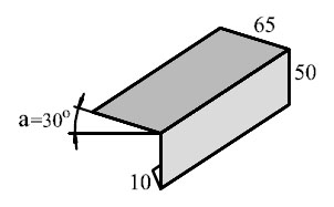 Фартук-капельник карнизный S1 TEGOLA зеленый RAL 6011, развертка 12,5 см, длина 2 м