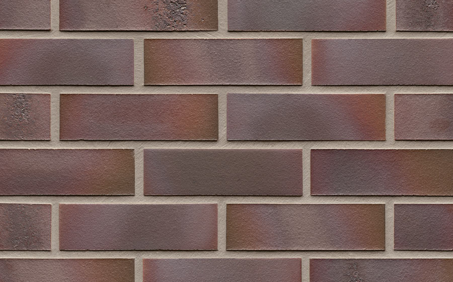 Фасадная плитка ручной формовки Feldhaus Klinker R581 Salina carmesi maritimo, 240*71*14 мм