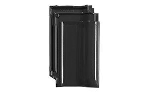 Керамическая черепица рядовая CREATON MZ3 Finesse черный глазурь