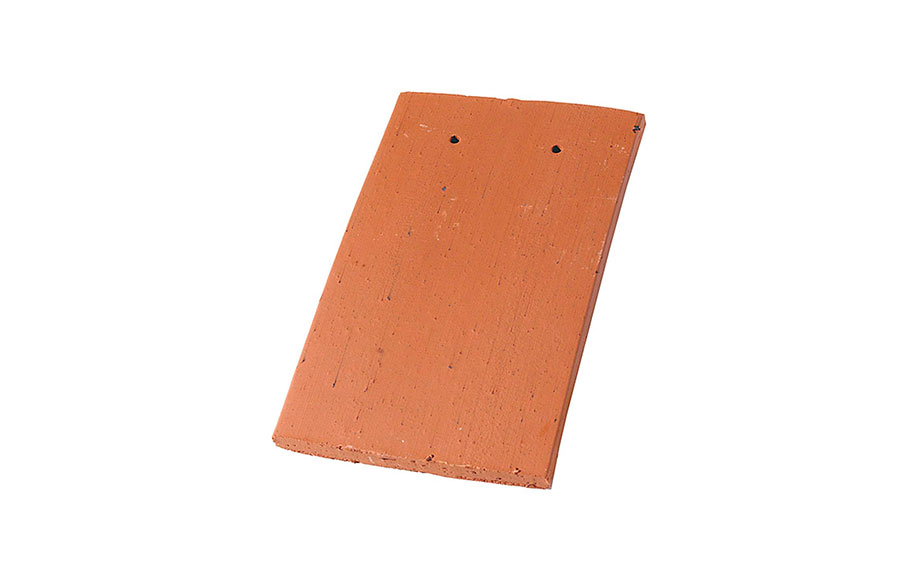 Керамическая черепица рядовая (прямой срез) Koramic Potigny Plain Tile 14x24 Natural Red