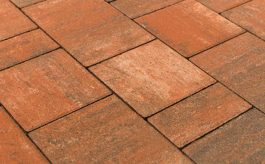 Плитка тротуарная BRAER Старый город Норд Color Mix Тип 4 "Койот", 80/160/240*160 мм