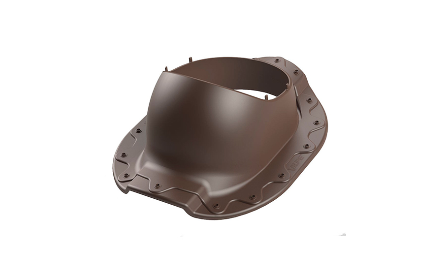 Проходной элемент VILPE AALTO 2K коричневый