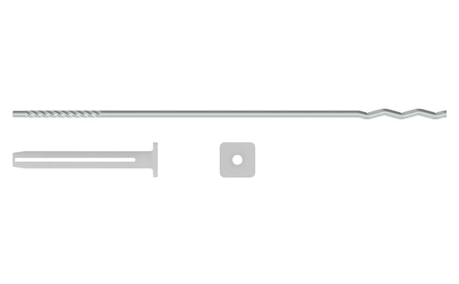 Металлическая гибкая связь TERMOCLIP МГС 2 MT E, 4*225 мм