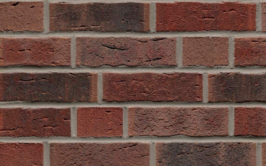 Фасадная плитка ручной формовки Feldhaus Klinker R663 Sintra cerasi nelino, 215*65*14мм