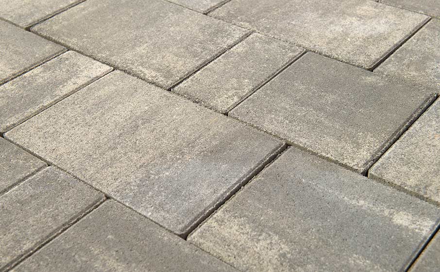 Плитка тротуарная BRAER Старый город Ландхаус Color Mix тип 7 "Туман", 80/160/240*160 мм