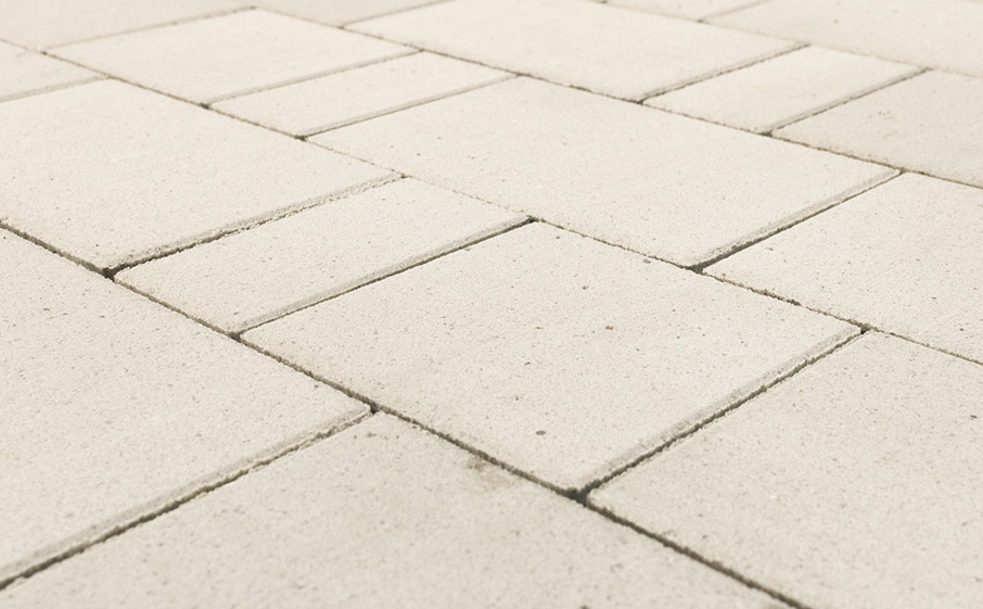 Плитка тротуарная BRAER Старый город Ландхаус белый, 80/160/240*160 мм