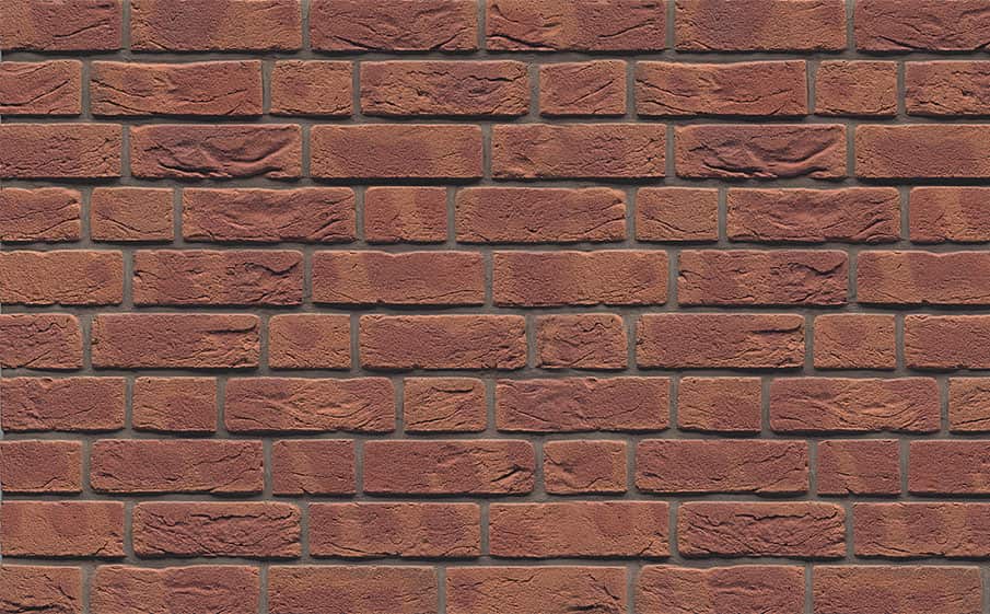 Кирпич ручной формовки Muhr Nr 2, Rotbraun-bunt geflammt, 210*45*65 мм