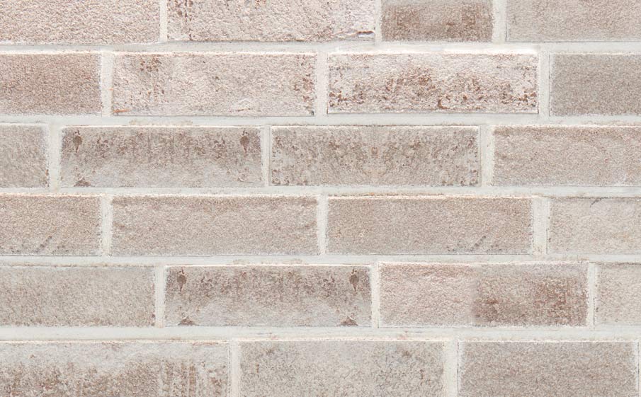 Клинкерная фасадная плитка Stroeher Stiltreu 452 silber-grau рельефная, 240*52*14 мм