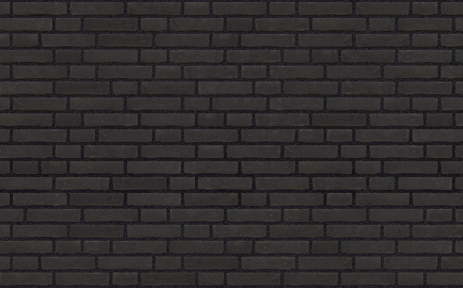 Кирпич керамический полнотелый Nelissen Rodruza Black рельефный, 210*100*50 мм