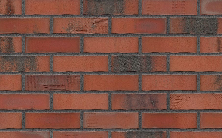 Клинкерная фасадная плитка KING KLINKER Old Castle Old Factory (HF50) под старину NF10, 240*71*10 мм