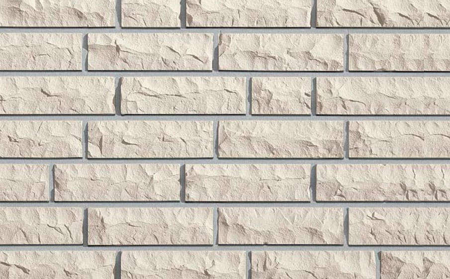 Кирпич угловой полнотелый Roben Quebec perlweiss, 230*105*71 мм