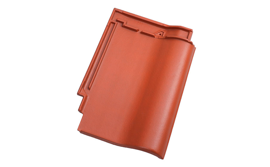Керамическая черепица рядовая Koramic Alegra 8 Red Engobe
