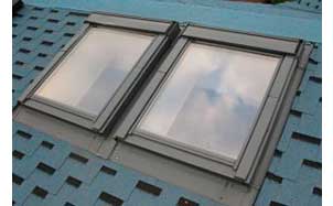 Комплект из 2-х окладов (бок о бок) для плоской кровли VELUX EKS 0021, 780*1180 мм