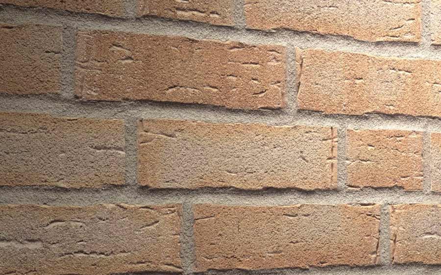 Фасадная плитка ручной формовки Feldhaus Klinker R681 Sintra terracotta bario, 215*65*14мм