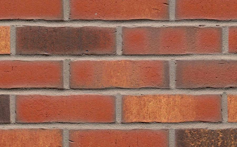 Клинкерная фасадная плитка Feldhaus Klinker R744 Vascu carmesi legoro, 240*52*14 мм