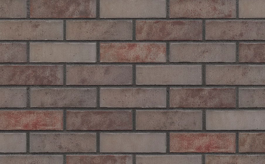 Клинкерная фасадная плитка KING KLINKER Old Castle Grey satin (HF49) под старину NF14, 240*71*14 мм
