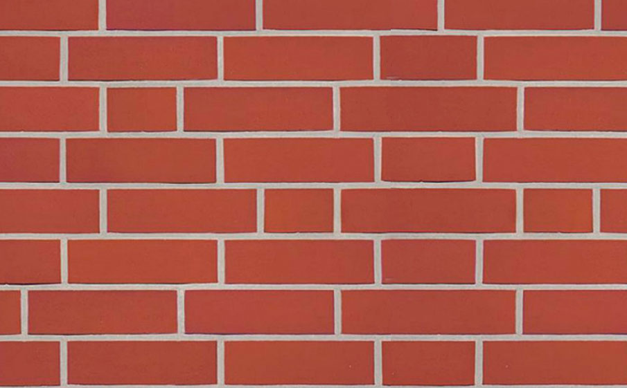 Кирпич клинкерный пустотелый Roben Greetsiel friesisch-rot гладкий, 240*115*52 мм