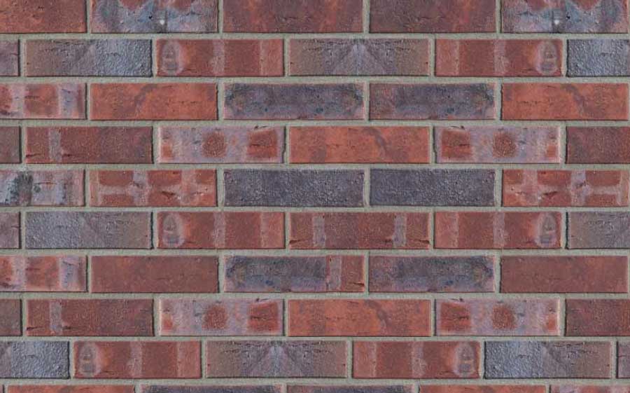 Кирпич клинкерный пустотелый ABC 1875 Wittenburg-Kohlebrand mit Sinterschmolz гладкий, 240*115*71 мм