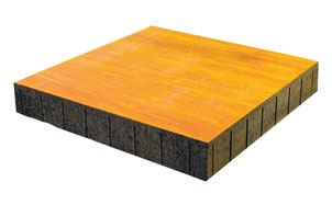 Дорожная плита BRAER Голливуд Color Mix тип 1, 1000*1000*160 мм