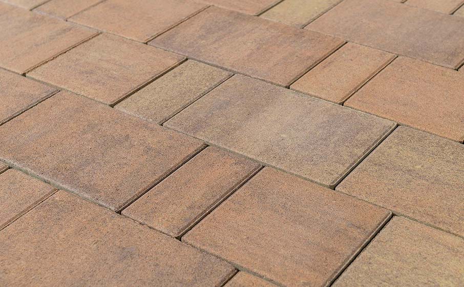 Плитка тротуарная BRAER Старый город Ландхаус Color Mix тип 17 "Прайд", 80/160/240*160 мм