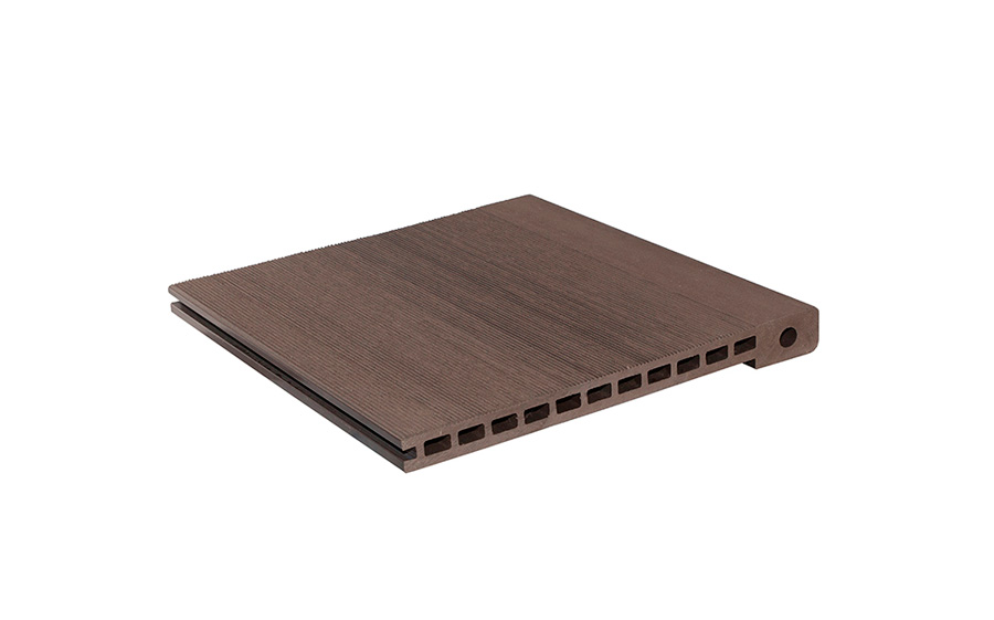 Ступень пустотелая CM Decking коричневый 345*25*3000мм