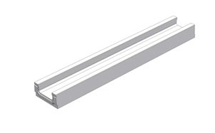 Лоток мелкосидящий Gidrolica BGF DN100 кл. С250, 1000*160*80 мм