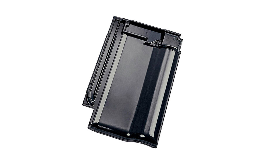Керамическая черепица рядовая Koramic Alegra 10 Noble Black