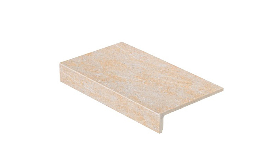 Клинкерная ступень прямоугольная Stroeher Keraplatte Roccia 833 corda, 240x175х52x10 мм