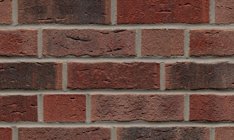 Кирпич клинкерный пустотелый Feldhaus Klinker K663 sintra cerasi nelino рельефный, 215*102*65 мм