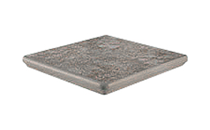 Клинкерная угловая ступень Interbau Nature Art Quartz grau, 320*320*9,5 мм