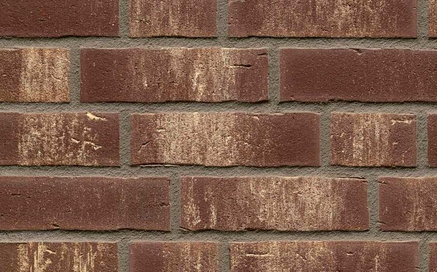 Клинкерная фасадная плитка Feldhaus Klinker R749 Vascu geo rotado, 240*52*14 мм